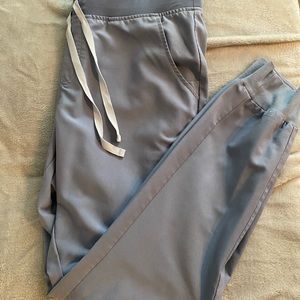 Figs Zamora Jogger Pants L Tall Vapor Blue Space Dye